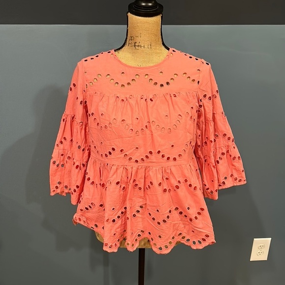 Simply Southern Tops - Simply Southern long sleeve blouse size medium women’s